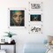 Fab Glass And Mirror Double Panel Acrylic Floating Wall Frame Size: 28in x40 for Art 24in x36in Chrome F2AC3M28X40CH - alternate 2