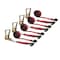 Mytee Products 2 inx30 ft Kinedyne Red Tie-Down Ratchet Straps w/ Flat Hooks, 3,335 WLL, 4PK RS230R-Kx4 - alternate 1