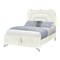 Global Furniture Usa Contemporary Lyra Beige Queen Bed With Led LYRA-BEIGE-QB W/ LED - alternate 3