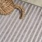 Jonathan Y Aarhus High-Low Minimalist Scandi Striped Gray/Ivory 2 ft. x 8 ft. Indoor/Outdoor Runner Rug SCN102D-28 - alternate 4