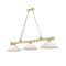 Z-Lite Cordon Heritage Brass 3 Light Billiard 2306-3HBR-WM16 - alternate 1