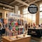 Azar Displays Clear Acrylic Countertop Pegboard Display, Sign Holder, 12 Clear 2 in Hooks, 15.5 inW x 19 inH 700515-CLR-2C12 - alternate 5