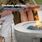Serenelife Outdoor Propane Fire Pit Table SLNFBAL7 - alternate 3