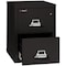 Fireking 4 Drawer, 1 Hr Fire & Impact Rated, Vertical, 31" depth Letter Ivory White 4-1831-CIW - alternate 2