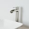 Vigo Niko Single Handle Single-Hole Bathroom Vessel Faucet in Brushed Nickel VG03024BN - alternate 4