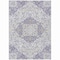 Homeroots 8' X 10' Lavender And Ivory Medallion Washable Indoor Outdoor Area Rug 617464 - alternate 5