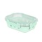 Martha Stewart Elsinore 2 Piece Glass Container Set in Green with Snap Lids 136554.04 - alternate 6