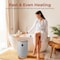 Serenelife Towel Warmers Bucket, with Customized Fragrance for Spa and Bathroom, Luxury Towel Heater Gifts for SLTLW800 - alternate 4