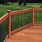 Fortress Building Products 26''x3/4'' Antique Bronze Galvanized Steel Round Railing Baluster, 10PK 660006 - alternate 1