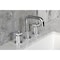 Kingston Brass Widespread Bathroom Faucet with Push Pop-Up Drain, Polished Chrome KS1411RNK - alternate 5