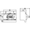 Siemens front mounted rotary operator standard IP30 with door interlock and door 3VA9447-0EK31 - alternate 3