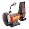 Vevor Belt Grinder Sander Combo 8 in Bench Grinder and 2 inx 28 in Belt 2.5A 3600RPM TLGS825 - alternate 1
