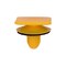 Auveco Hyundai Moulding Clip with Sealer, Yellow Nylon, 25PK 22013 - alternate 1
