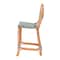 Bali & Pari Mattie Natural Rattan Bistro Counter Stool, Green 269-14769-ZORO - alternate 5
