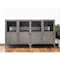 Homeroots 61in Gray Metal Enclosed Storage TV Stand 489500 - alternate 7