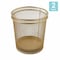 Martha Stewart Ryder Gold Mesh Metal Trash Cans for Home or Office, 4.5 Gallon Capacity, 2PK HH-OHD21-GLD-02-MS - alternate 5
