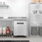 Koolmore 27 in. One-Door Commercial Undercounter Freezer in Stainless Steel with Casters, KM-UCF-1DSS KM-UCF-1DSS - alternate 5