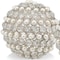 Homeroots Set Of Two 4" Silver And Clear Faux Crystal Decorative Orbs, 2PK 480014 - alternate 4