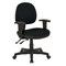 Office Star Products Ergonomic Fabric Sculptured Ergonomic Managers Chair, Black 8180-R107 - alternate 1