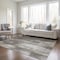Homeroots 8' X 10' Taupe And Gray Abstract Washable Indoor Outdoor Area Rug 563616 - alternate 7