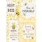 Teacher Created Resources Buzzing Bees Positive Sayings Small Poster Pack, 11'' x 15-3/4'', 12-Piece Set 6914 - alternate 3