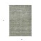 Homeroots 3' X 5' Sage And Ivory Abstract Washable Indoor Outdoor Area Rug 605560 - alternate 5