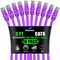 Maximm Cat6 Ethernet Cable 3ft 10Gbps 550MHz UTP, 10PK, Purple, 10PK CAT6-CCA-3FTPURPLE-10PK - alternate 1