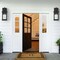 Jonathan Y Cary 5.9" 1-Light Iron/Glass Traditional Modern Lantern LED Outdoor Sconce, Black, 2PK JYL7606A-SET2 - alternate 6