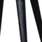 Homeroots 22" Black Solid Wood Square One Drawer Nightstand 651609 - alternate 9