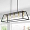 Jonathan Y Floyd 38" 5-Light Bohemian Farmhouse Iron Adjustable LED Pendant, Black/Brass Gold JYL7521D - alternate 7