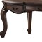 Homeroots 72" Dark Brown Wood Executive Desk With Three Drawers 491398 - alternate 2