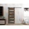 Sartodoors Sturdy Barn Door 30 x 80in, Cognac Oak W/ Frosted Glass, 6.6FT Rail Hangers Heavy Hardware Set QUADRO4445BD-B-AKA-30 - alternate 1