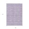 Homeroots 9' X 12' Plum And Purple Striped Washable Indoor Outdoor Area Rug 587954 - alternate 5