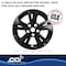 Coast2Coast WHEEL COVER, 4PK IWCIMP487BLK - alternate 2