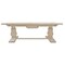 Homeroots 90" Light Brown Rectangular Solid Wood Butterfly Leaf Dining Table 488690 - alternate 1