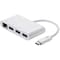 Monoprice Usb, C 3, Port Usb 3.0 Hub, Ethernet Adptr 14503 - alternate 5
