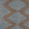 Homeroots 9' X 12' Brown And Aqua Geometric Washable Indoor Outdoor Area Rug 598732 - alternate 3