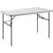 Lorell TABLE, BLWMLD, 48X30, GY LLR66657 - alternate 2
