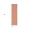 Homeroots 12' Coral And Ivory Geometric Indoor Outdoor Runner Rug 564119 - alternate 4