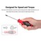 Tekton Slotted Screwdriver Set with Red Modular Organizers - 8 Inch Shanks, 4-Piece (4 - 8 mm) DWS90112 - alternate 3
