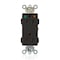 Leviton Straight Blade Receptacle, 5-15R, 15 A, 125V AC, Isolated Ground MD820-IGE - alternate 1