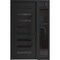 Vdomdoors Aluminum Door Iron 0188 Black Entry Steel Metal Classic Painted 48 x 80 (36+12 x 80)-Left Inswing IRON0188EXD-BLK-W36+12xH80-LH-I - alternate 1