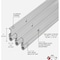 M-D Building Products Building Products White Aluminum and Vinyl Screw-on Top and Sides Door Seal Kit 1958 - alternate 4