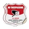 Signmission No Trespassing Shield Sign 24 Hour Video, 18 inch X 18 inch, Vinyl Decal, 2PK SHI-D-2PACK-18-420 - alternate 1