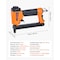 Vevor Pneumatic Staple Gun 20 Gauge T50 Pneumatic Upholstery Stapler 7/16 in Crown VT50J - alternate 6