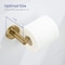 Kibi Circular Bathroom Toilet Paper Holder KBA1402BB - alternate 9