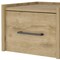 Homeroots 10" Beige One Drawer Faux Wood Floating Nightstand 546177 - alternate 5