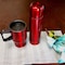 Mr Coffee Javelin 2-Piece Double Wall Thermos and Travel Mug Gift Set in Red 108165.02 - alternate 4