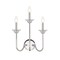 Z-Lite Allistair 3-Light Wall Sconce, 15 in W, Polished Nickel 352-3S-PN - alternate 4