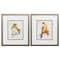 Homeroots 14" X 16" Metallic Bronze Frame Eco Bird, Set Of 2, 2PK 365239 - alternate 4